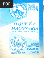 O Que é a Maçonaria- Livreto