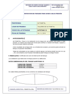 Reporte, Tanques Bajasa Presion, Autometal