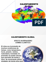 Cambio climático