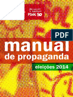 Manual de Propaganda - Psol 2014