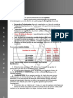 Cotizacion General Servicio de Cocteleria PDF