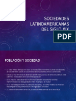 Sociedades Latinoamericanas Del Siglo Xix