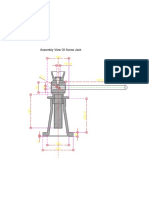 Screw Jack Assembly View Diagram