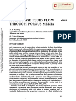 Multiphase Fluid Flow Through Porous Media