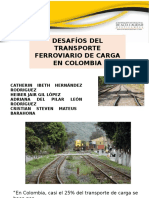 Desafíos del transporte ferroviario de carga en Colombia