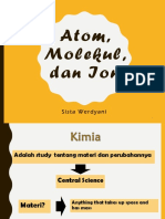 Atom, Molekul, Dan Ion