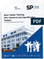 Basic Tanker Training (Oil, Chemical and Liquefied Gas Tanker)