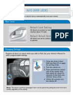 2016 Fit EX-EXL Custom Auto Door Lock Options PDF