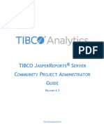 JasperReports Server CP Admin Guide PDF
