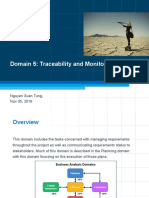 Domain 5: Traceability and Monitoring: Nguyen Xuan Tung, Nov 05, 2016