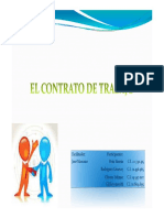 Exposición Contrato Del Trabajo