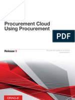 Procurement Cloud Using Procurement