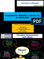 Modelos y Teorías de La Educación Comparativa (Pres. 25.03.2017)