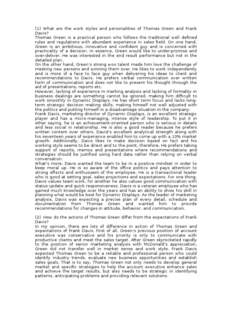 Give two examples of specific actions that green could take using positional power. picture