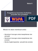  Pengukuran Kesrawan Berkaitan Penyakit Dan Produksi