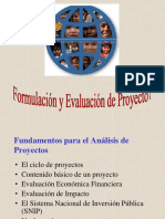 Form y Eval Proy de Inversión Etapas