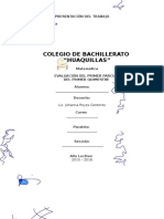 Evaluación matemática primer parcial