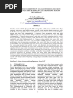 Download SISTEM PENDUKUNG KEPUTUSAN SELEKSI PENERIMAAM CALON SISWA BARU PADA SMA MUHAMADIYAH  1 PRINGSEWU DENGAN METODE SA by Trie Susie SN350594618 doc pdf