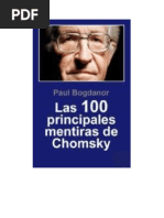 Bogdanor Paul - Las 100 Principales Mentiras de Chomsky