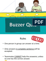 Buzzer Quiz