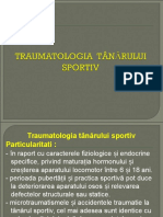 Traumatologia Sportiva Pe Ramuri Sportive