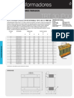 Autotransformador Trifasico TRT30