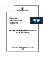 Manual de Mantenimiento de Aeródromos PDF