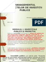 Managementul Proiectelor de Investitii Publice 1