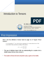 Introduction To Tensors