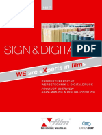 X Film Sign Digital Produktkatalog