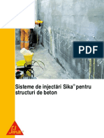 Sika Sisteme de Injectari Sika Pentru Structuri de Beton
