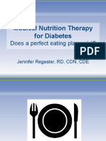 MNT for Diabetes Nutrition Therapy
