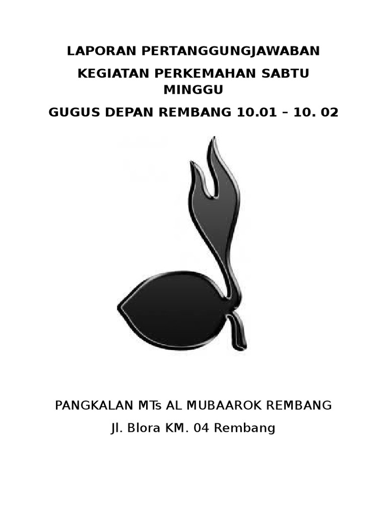 Laporan Pertanggungjawaban Persami