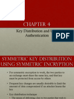 Key Distribution and User Authentication