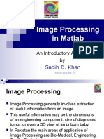 Image Processing in Matlab: An Introductory Approach by