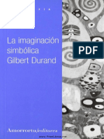  La Imaginacion Simbolica Gilbert Durand