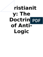 Christianity-The Doctrine of Anti-Logic 2 (Updated)