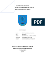 Laporan Praktikum Beta Gamma Surveymeter