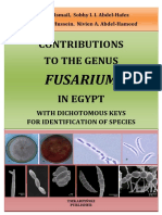 Contributions To The Genus: Fusarium