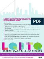 LGBTQ Bill of Rights Poster