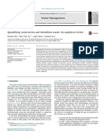 2014 Wu Quantifying Construction and Demolition Waste An Analytical Review