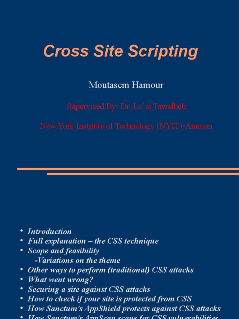 Understanding CSS Vulnerabilities | PDF | Http Cookie | Java Script