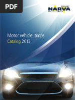 Motor Vehicle Lamps: Catalog