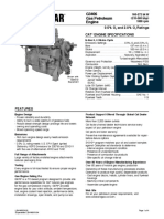 CAT Engine Specifications 0.5% O and 2.0% O Ratings: G3406 Gas Petroleum Engine