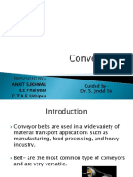 Belt Conveyor Systems: Applications and Design Considerations