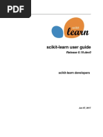 Scikit-Learn User Guide Release 0.19.dev0