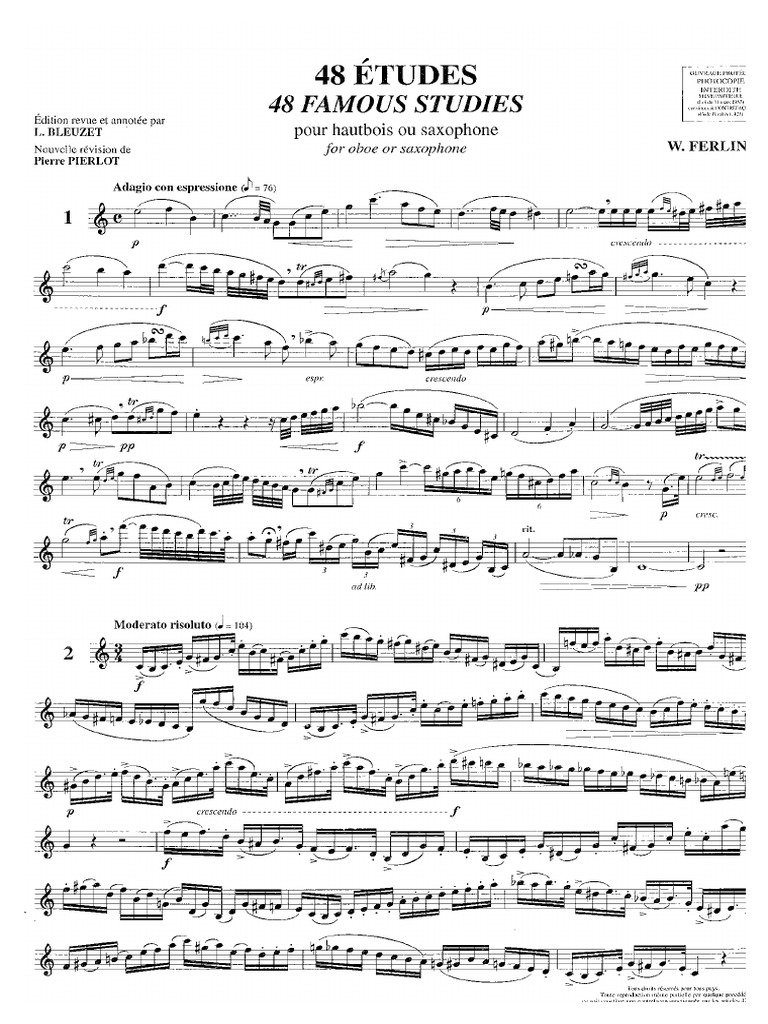 Ferling Pierlot 48 fameuses etudes pour hautbois ou saxophone.pdf