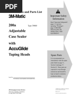 3M Matic Case Sealer System 200a