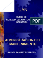 Administracion Del Mantenimiento 1c2aa Parte Agosto 2007