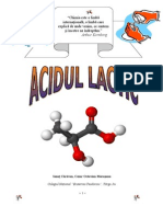 break down unknown sponge Acidul Lactic | PDF